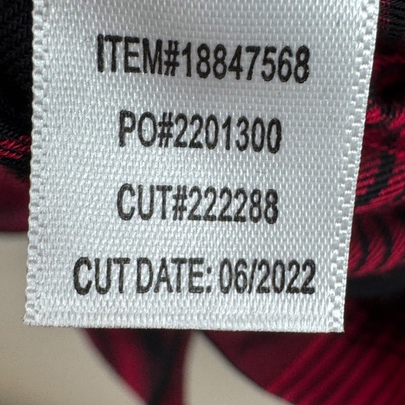 🧣Torrid Womens Red Black Buffalo Plaid SS Button Up Shirt Top Plus Sz. 6 6x 30 - Picture 10 of 11